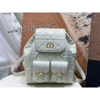 Dior专柜2025早春新款迪奥高仿原单大号Caro双肩背包女士后背包 djfk1821