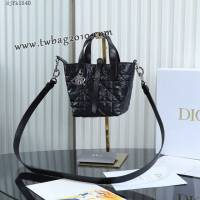 Dior专柜2025新款原厂皮手提包迪奥高仿原单油蜡黑迷你toujours竖版手袋 djfk1840