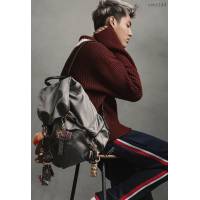 Burberry專門店新款大號The Rucksack軍旅背包 巴寶莉男士雙肩背包大書包 yxb1144