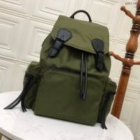 Burberry專門店新款大號The Rucksack軍旅背包 巴寶莉男士雙肩背包大書包 yxb1146