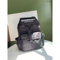 Burberry專門店新款雙肩包 巴寶莉黑色男士後背包 yxb1176