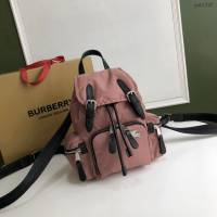 Burberry專門店新款小號軍旅背包 巴寶莉尼龍布女士雙肩背包 yxb1247