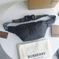 Burberry專門店新款腰包 巴寶莉棉質帆布男士腰包挎包 yxb1455