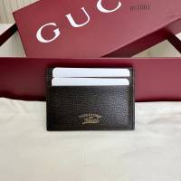 Gucci專櫃2026新款卡夾名片夾 古馳Lira系列男女全皮卡包 867316  gc1001