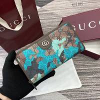 Gucci專櫃2026新款男女大理石紋錢包 古馳迷彩系列拉鏈零錢包 834694  gc1185