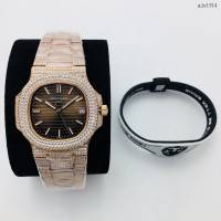 百達翡麗高端複刻男士腕表 PATEK PHILIPPE施華洛世奇美鑽男士腕表  gjs1914