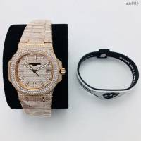 百達翡麗高端複刻男士腕表 PATEK PHILIPPE施華洛世奇美鑽男士腕表  gjs1916