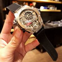 恒寶HUBLOT魔獸MP系列909.NX.1120.RX.1704拋光金屬男士腕表  gjs1985