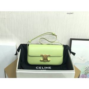 Celine專櫃2023新款Triomphe Shoulder Bag 194143 賽琳最新款凱旋門腋下包 sldj2417