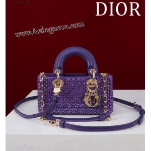 Dior专柜新款迪奥顶级原单超迷你刺绣珠片lady d-joy-micro djfk1050