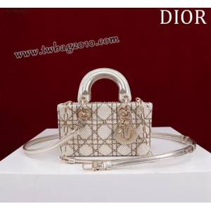Dior专柜新款迪奥顶级原单超迷你刺绣珠片lady d-joy-micro djfk1053