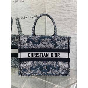 Dior专柜新款迪奥顶级原单中号Tote25早春圣诞限定款幸运星手提托特包 djfk1159