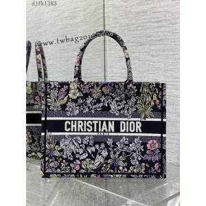 Dior专柜新款TOTE包迪奥高仿原单Around the world图案中号Tote手提购物包 djfk1383