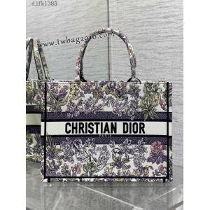 Dior专柜新款TOTE包迪奥高仿原单Around the world图案中号Tote手提购物包 djfk1385