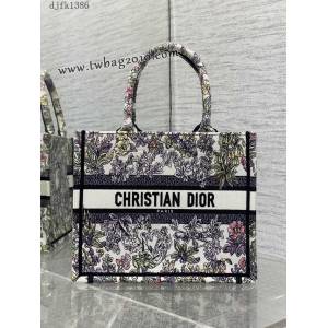 Dior专柜新款TOTE包迪奥高仿原单小号Tote最新尺寸小号购物袋 djfk1386