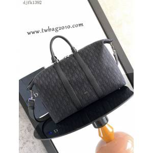 Dior专柜新款迪奥高仿原单Weekender 40手袋手提旅行袋 djfk1392