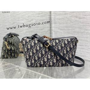 Dior专柜2024新款迪奥高仿原单饭盒包肩背包 djfk1403