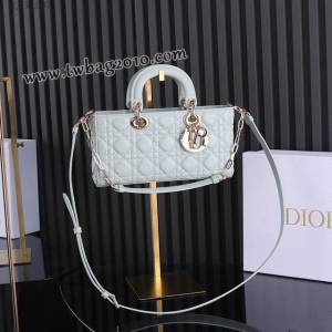 Dior专柜新款迪奥高仿原单中号大爆款D-joy手提肩背女包 djfk1507
