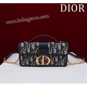Dior专柜2024新款迪奥高仿原单Miss Montaigne迷你链条手袋 djfk1560