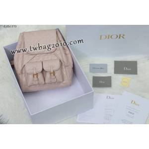 Dior专柜新款迪奥高仿原单Caro双肩包小羊皮女士双肩背包 djfk1570