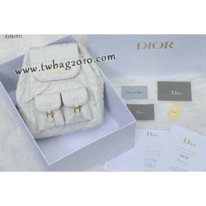 Dior专柜新款迪奥高仿原单Caro双肩包小羊皮女士双肩背包 djfk1571