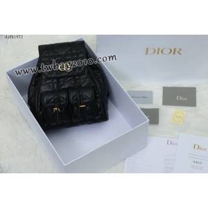 Dior专柜新款迪奥高仿原单Caro双肩包小羊皮女士双肩背包 djfk1572