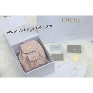 Dior专柜新款迪奥高仿原单Caro双肩包小羊皮女士双肩背包 djfk1574