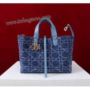 Dior专柜2024新款迪奥高仿原单Toujours手袋手提购物袋 djfk1650