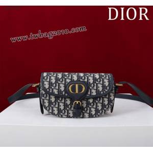 Dior专柜2025新款迪奥高仿原单老花波比Bobby手袋单肩斜挎女包 djfk1657