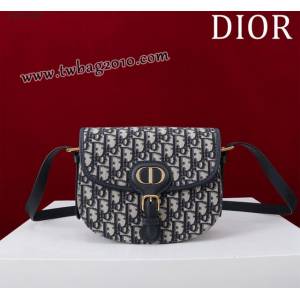 Dior专柜2025新款迪奥高仿原单老花波比Bobby手袋单肩斜挎女包 djfk1658