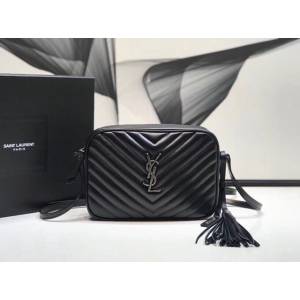 YSL专柜款女包 聖羅蘭經典款MONOGRAM SAINT LAURENT相機包 YSL肩背斜挎包 520534  jjh1193