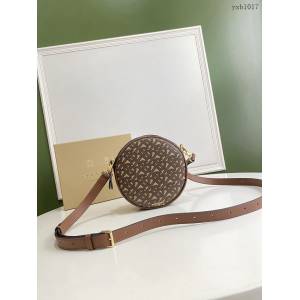 Burberry專門店新款圓餅包女士斜挎小包 巴寶莉Louise路易絲包 yxb1017