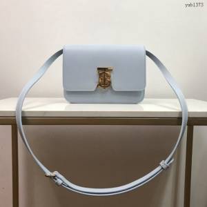 Burberry專門店新款小號TB專屬標識皮革鎖扣包 巴寶莉經典爆款皮革單肩斜背女包 yxb1373
