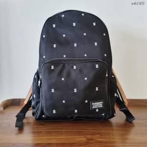 Burberry專門店新款尼龍刺繡雙肩包 巴寶莉TB系列男女同款雙肩背包 yxb1432