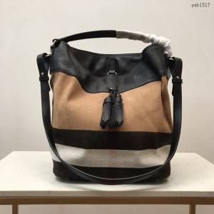 Burberry專門店新款艾仕貝手袋 巴寶莉標誌性水桶包肩背女包 yxb1517