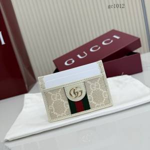 Gucci專櫃經典款織帶卡夾 古馳Ophidia男女卡包名片夾 838486  gc1012