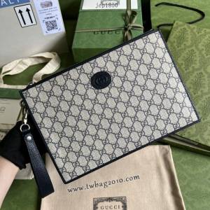 gucci專櫃新款手拿包 古馳經典的馬銜扣Monogram卡包 jcp1850